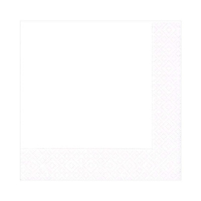 White Pearl Paper Luncheon Napkins, 20 Per Pack