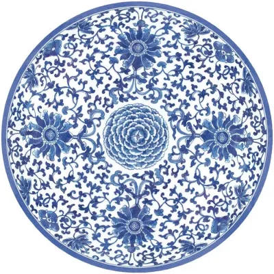 Indigo Garden Blue/White Hardback Placemat