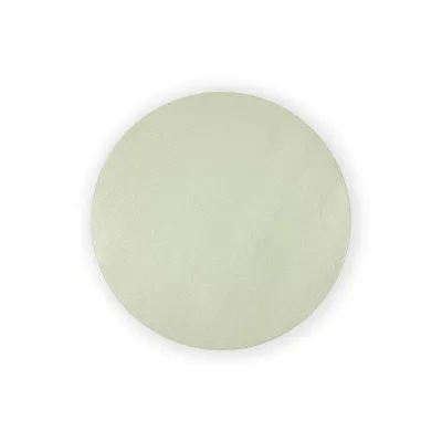 Moss Green Lizard Placemat Round Felt 14.5 Diam