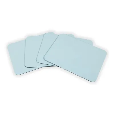 Soft Aqua Lizard Placemat Felt 16 X 12 Inches