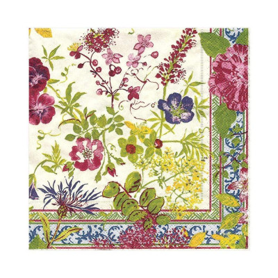 Millefleurs Paper Luncheon Napkins, 20 Per Pack