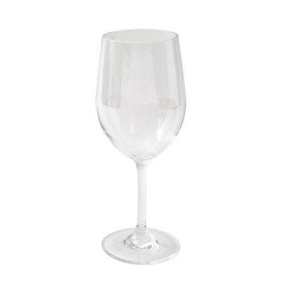 Acrylic 12 oz White Wine Glass Crystal Clear