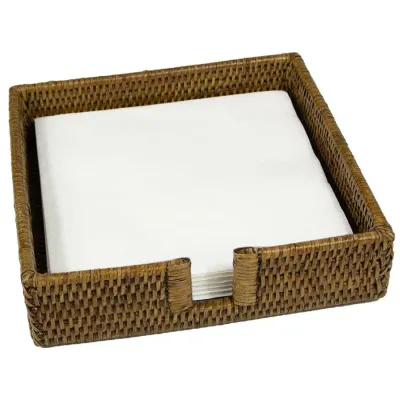 Natural Tabletop Rattan Dinner Napkin Holder
