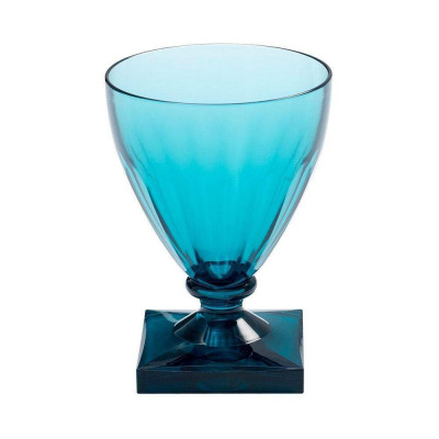 Acrylic 8.5 oz Wine Goblet Turquoise