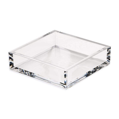 Acrylic Luncheon Napkin Holder Crystal Clear