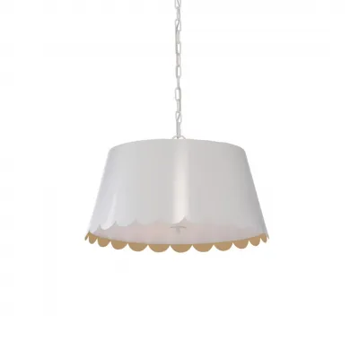 Mirasol Pendant White Small by Meg Braff