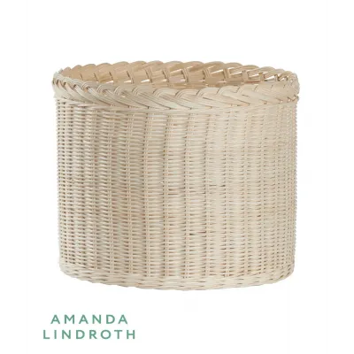 Braided Wicker Planter