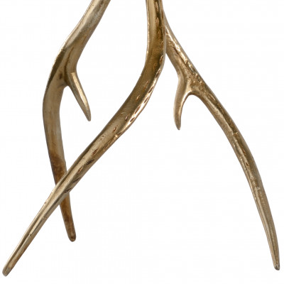 Antler Hall Lamp Brass