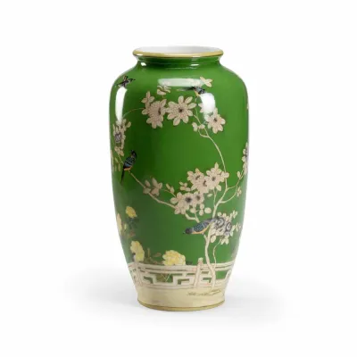 Brook Glen Birds Vase