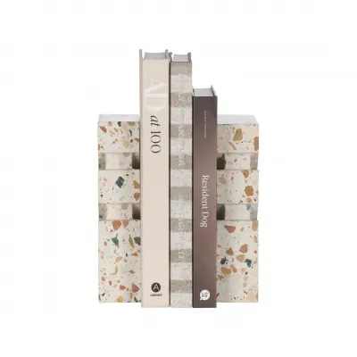 Terrazzo Book Ends