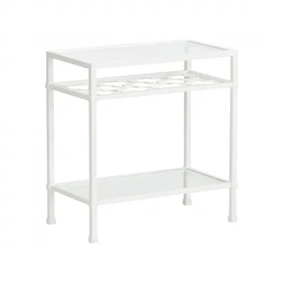 Pacific Coast Side Table White