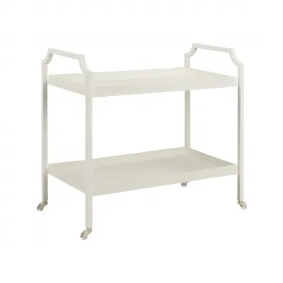 Blake White Bar Cart