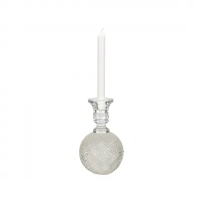 Glass Round Candleholder
