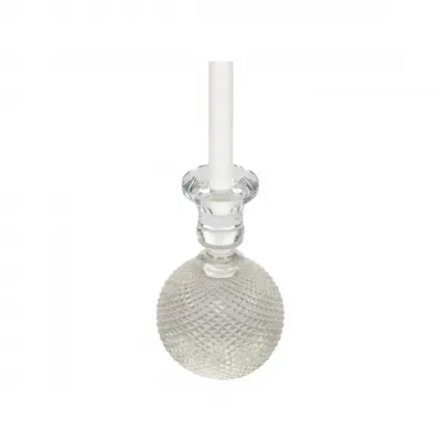 Glass Round Candleholder
