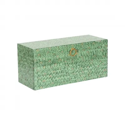 Tanzin Green Marble Box