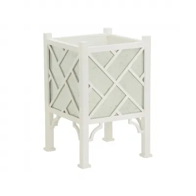 Chippendale Mirrored Fret Planter