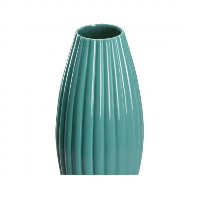 Aubrey Teal Vase