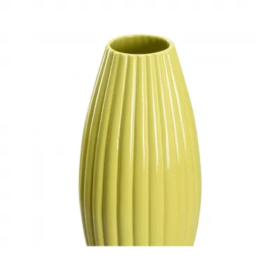 Aubrey Chartreuse Vase Tall