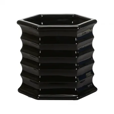 Willow Black Planter Small
