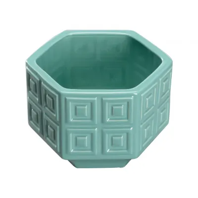 Dover Turquoise Cachepot
