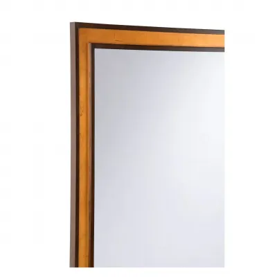 Baldwin Mahogany Rectangular Mirror