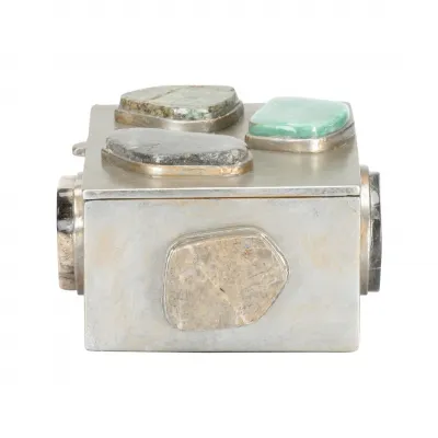 Caribbean Gold Rectangular Jewelry Box