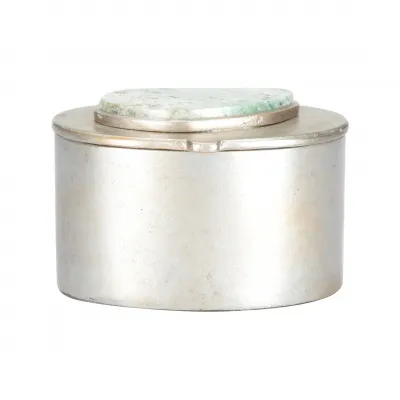 Caribbean Gold Oval Jewelry Box