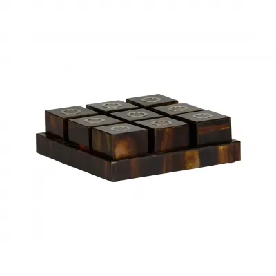 Tic Tac Toe Brown