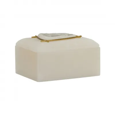 Selinite and Stone Box