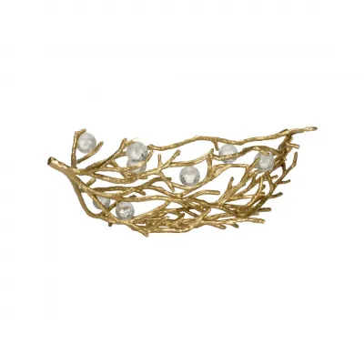 Open Twig and Crystal Balls Bowl