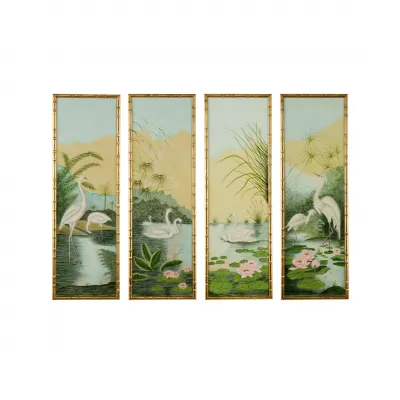 Tropical Morning Panels Set of 4
