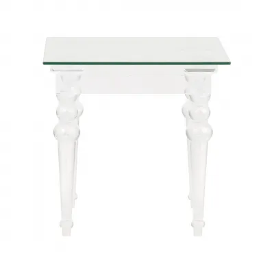 Acrylic & Glass Side Table