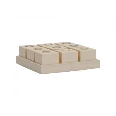 Tic Tac Toe White/Cream