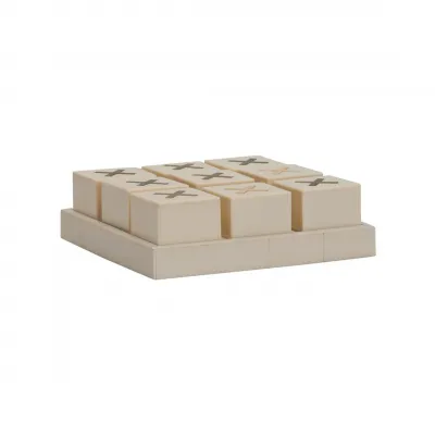 Tic Tac Toe White/Cream