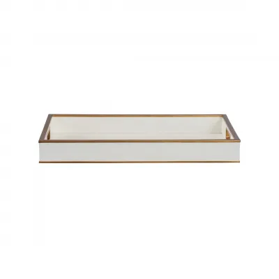 Reddington White Croco Tray