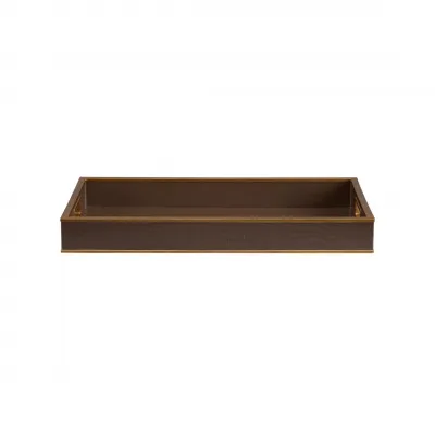 Reddington Brown Croco Tray