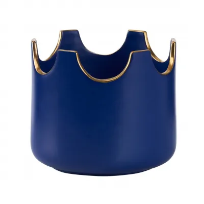 Classic Navy Cachepot