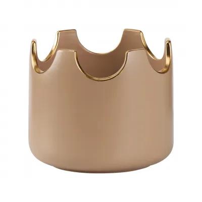 Classic Taupe Cachepot