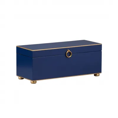 Rectangular Navy Box