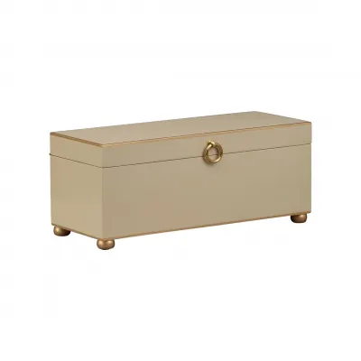 Rectangular Taupe Box