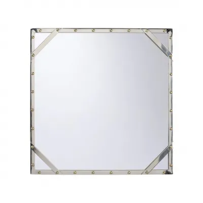 Rivet Square Mirror Small