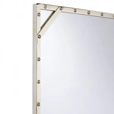 Rivet Square Mirror Small
