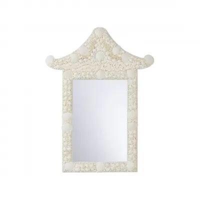Shell Rectangular Mirror