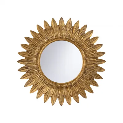 Sunflower Round MIrror