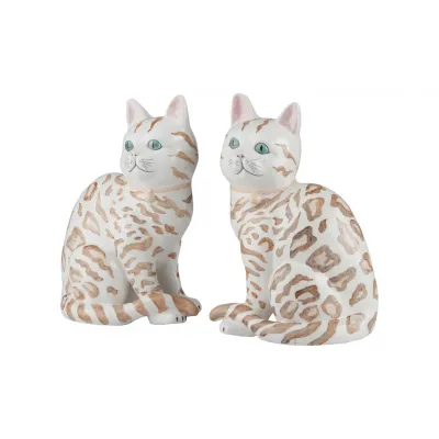 Coco Cat Statues Pair