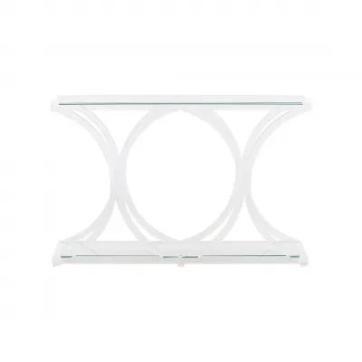 Sweeping Acrylic Console