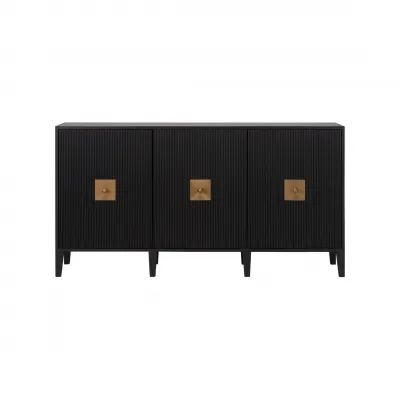 Burns Black Credenza