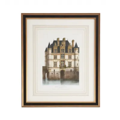 Chateau Chenonceau Lithograph Print