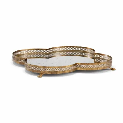 Tracery Mirrored Tray