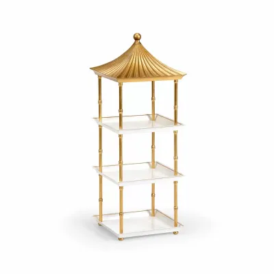 Pagoda Shelf Gold